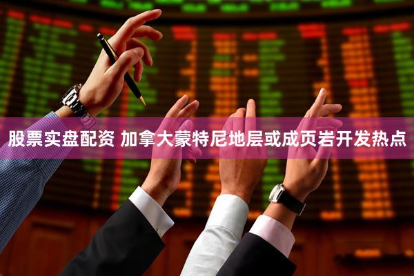 股票实盘配资 加拿大蒙特尼地层或成页岩开发热点