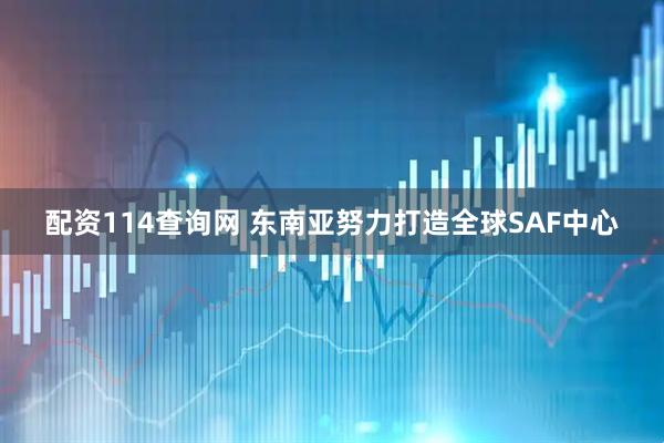 配资114查询网 东南亚努力打造全球SAF中心